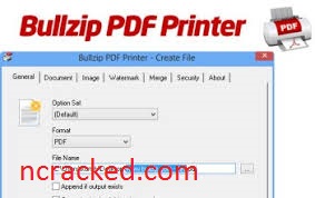 bullzip pdf printer crack